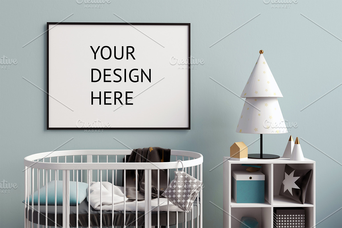 15 bedroom poster mock up, a Household Mockup by ChromiumHeart (Photo 14 of 17)