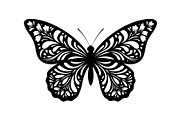 Butterfly Silhouette SVG Bundle, an Illustration by Gaye Art (Thumbnail 23 of 31)