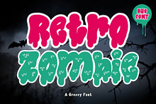 Retro Zombie is a Halloween font