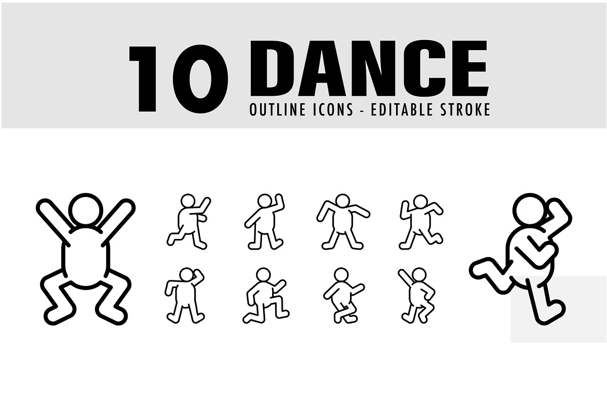 10 dance line icon, an Icon by khalwa.studio (Photo 1 of 3)