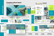 Creative Pitch Deck - Google Slides, a Presentation Template by Iqsiart Studio (Thumbnail 1 of 3)