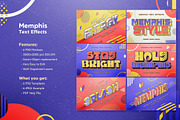 Memphis Text Effects, a Layer Style Add-On by Andrew Skoch Design (Thumbnail 9 of 9)