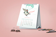 2020 Year calendar set + bonus, an Animal Illustration by naum_studio (Thumbnail 3 of 6)