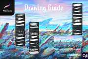 Procreate Brushes set : Painting, a Brush Add-On by Artmeesri (Thumbnail 3 of 6)
