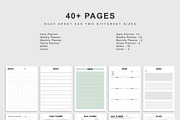 Daily Weekly Monthly Planner Bundle, a Stationery Template by ROJI CREATOR (Thumbnail 12 of 12)