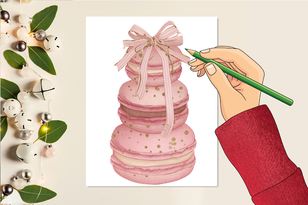 Pink Coquette Aesthetic Watercolor, an Illustration by DreamCafeArt (Photo 5 of 6)