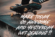 Mortal Wave - Dry Brush Font, a Handwritten Font by StringLabs (Thumbnail 5 of 15)