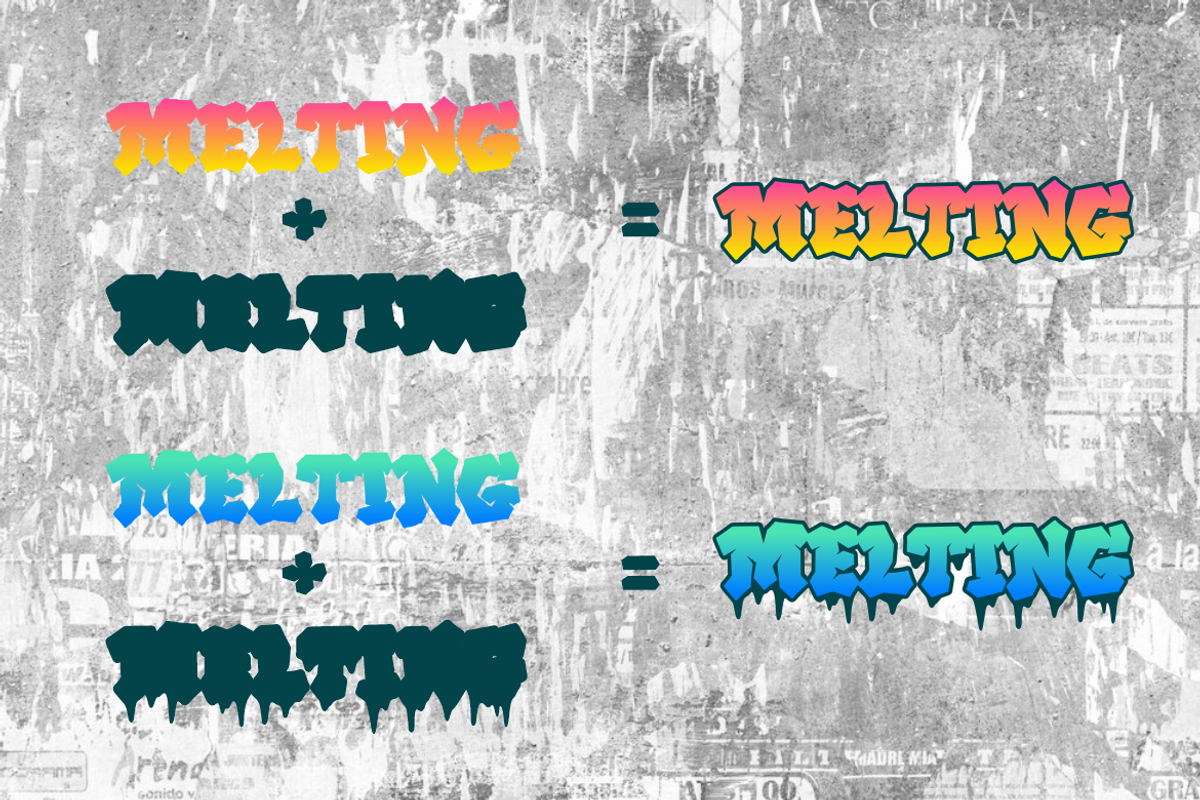 Melting Graffiti - Layered Graffiti, a Font by PutraCetol Studio (Photo 6 of 6)