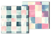 Pastel Plaid and Stripe Patterns, an Illustration by OK Design (Thumbnail 3 of 3)