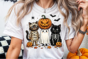 Funny Halloween Png Spooky Cat Png, a Work Illustration by Sublimation Artist (Thumbnail 6 of 9)