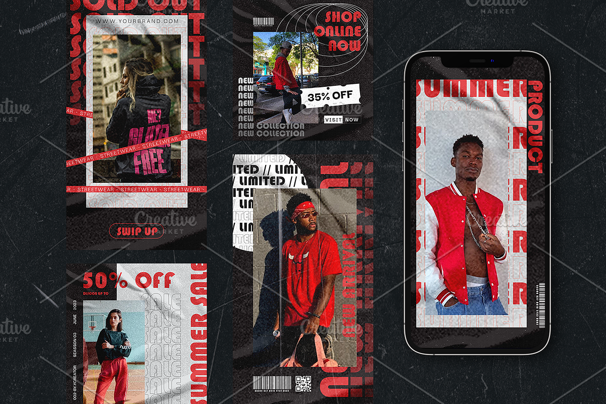 Hype Instagram Template - Blushix, a Social Media Template by Gibcreat (Photo 2 of 4)