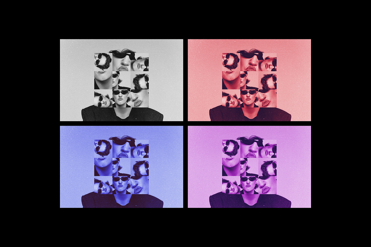 Color Squares Photo Effect, a Brushes & More by Design Squad (Photo 2 of 4)