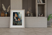 9 Watercolor Butterflies, a Wallpaper Graphic by DigitalFad (Thumbnail 3 of 6)