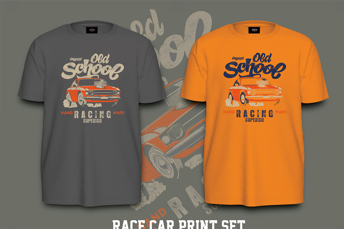 Race car print set, an Education Illustration by swsctn (Photo 3 of 6)