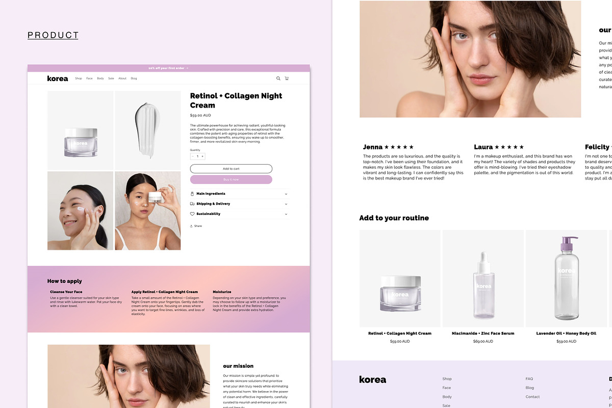 KOREA | Beauty Shopify Theme, a Shopify Template by Studio Mayde (Photo 5 of 9)