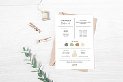 Bridesmaid Information Card, a Stationery Template by Beyond Muse (Thumbnail 3 of 3)