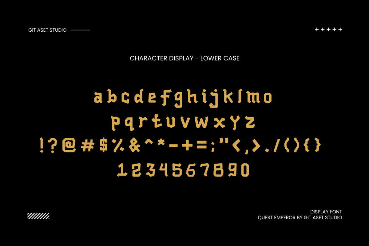 Quest Emperor - Vintage Style Font, a Sans Serif Font by gitasetstudio (Photo 4 of 6)
