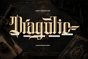 Chronicle Reign | Blackletter Font, a Blackletter Font by Denustudios (Thumbnail 10 of 12)