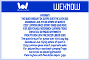 Scifi Experimental Font, a Sans Serif Font by weknow (Thumbnail 6 of 8)