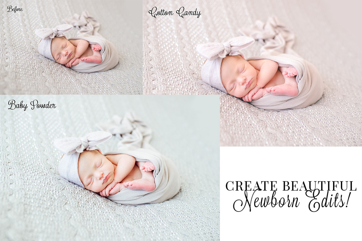 Newborn Lightroom Presets-LR preview 4