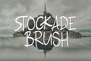 Stockade Brush, a Handwritten Font by Eltypesstudio (Thumbnail 1 of 11)