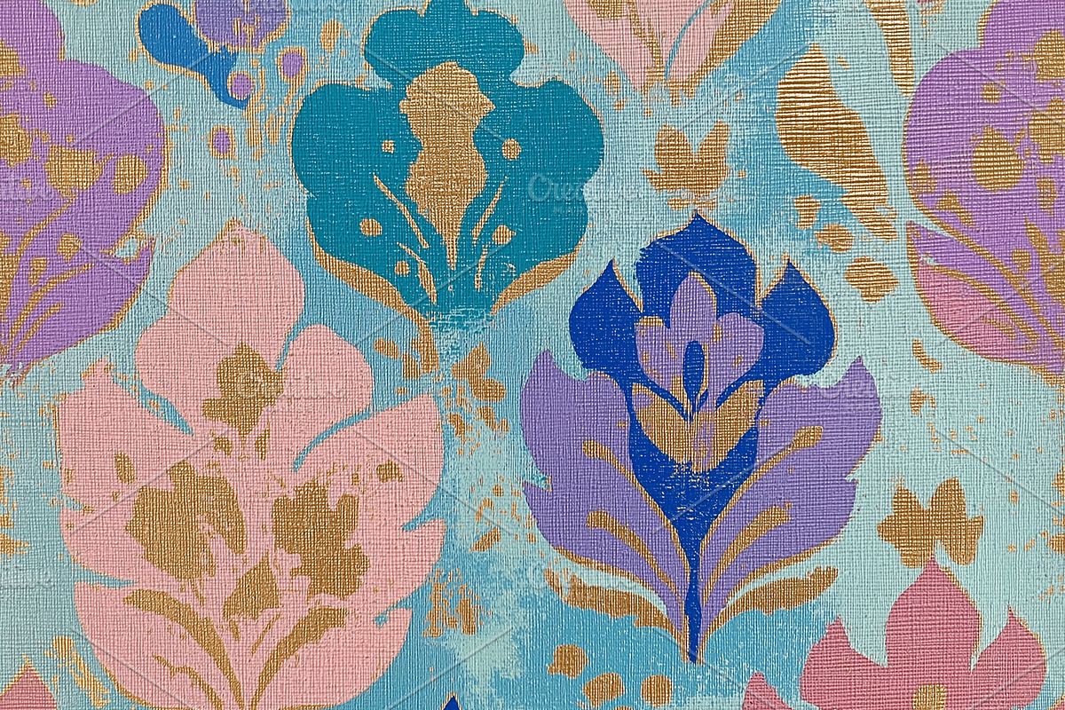 Vintage Bloom – Seamless Pattern Set, a Pattern Graphic by LoveDesignShop (Photo 6 of 8)