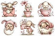 Whimsical Easter Clipart, an Illustration by Daily.Designs (Thumbnail 3 of 7)