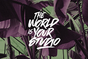 True Brush Font, a Script Font by Visual Blends (Thumbnail 5 of 6)