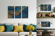 Triptych Canvas Mockup – Ratio 1x2, a Merchandise Mockup by Mockups by Carlos Viloria (Thumbnail 7 of 7)