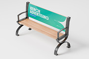 Bench Advertising Mockup, an Advertising Mockup by Budogol Studio (Thumbnail 4 of 4)
