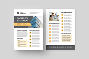 Capability Statement Bundle, a Flyer Template by Leaflove (Thumbnail 2 of 9)