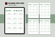 Calendar Templates 2026-2030, a Stationery Template by Design Zone (Thumbnail 1 of 5)