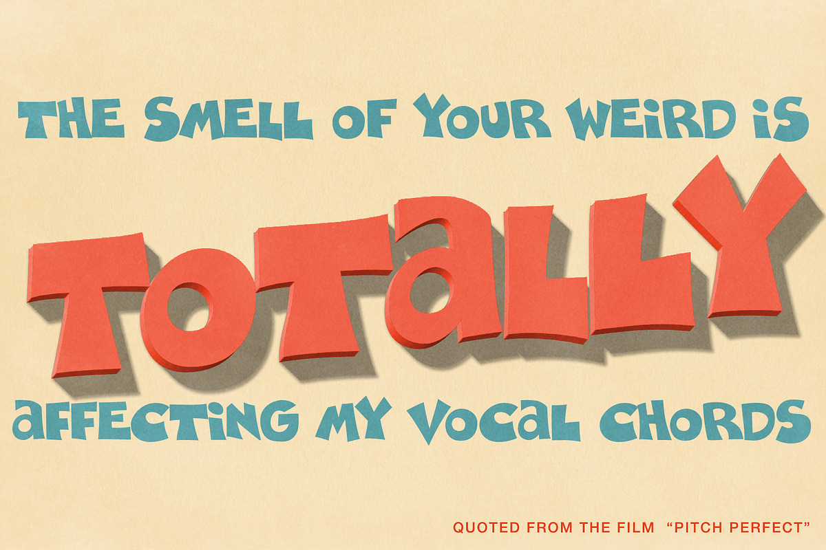Supaduper PB, a Sans Serif Font by Pink Broccoli (Photo 2 of 5)