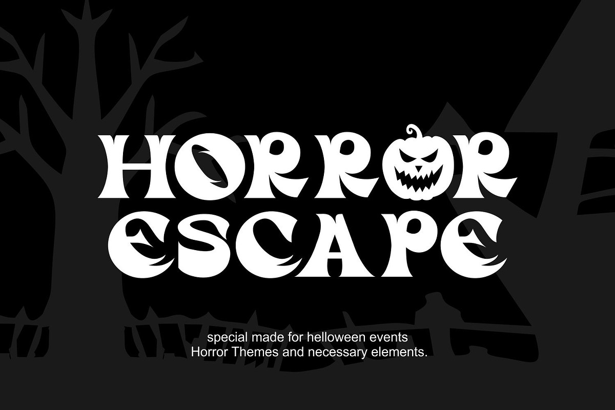 Helo Pumpkins | Halloween font, a Symbol Font by WhymoreArt (Photo 3 of 8)