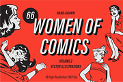 Women of Comics Illustrations V2, an Illustration by FM Era Studio (Thumbnail 1 of 6)