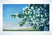 Spring landscape (SET illustration), a Food Illustration by Countryside life (Thumbnail 5 of 10)