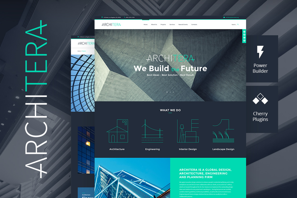 Architera - Architecture Firm, a WordPress Template by Zemez (Photo 1 of 6)