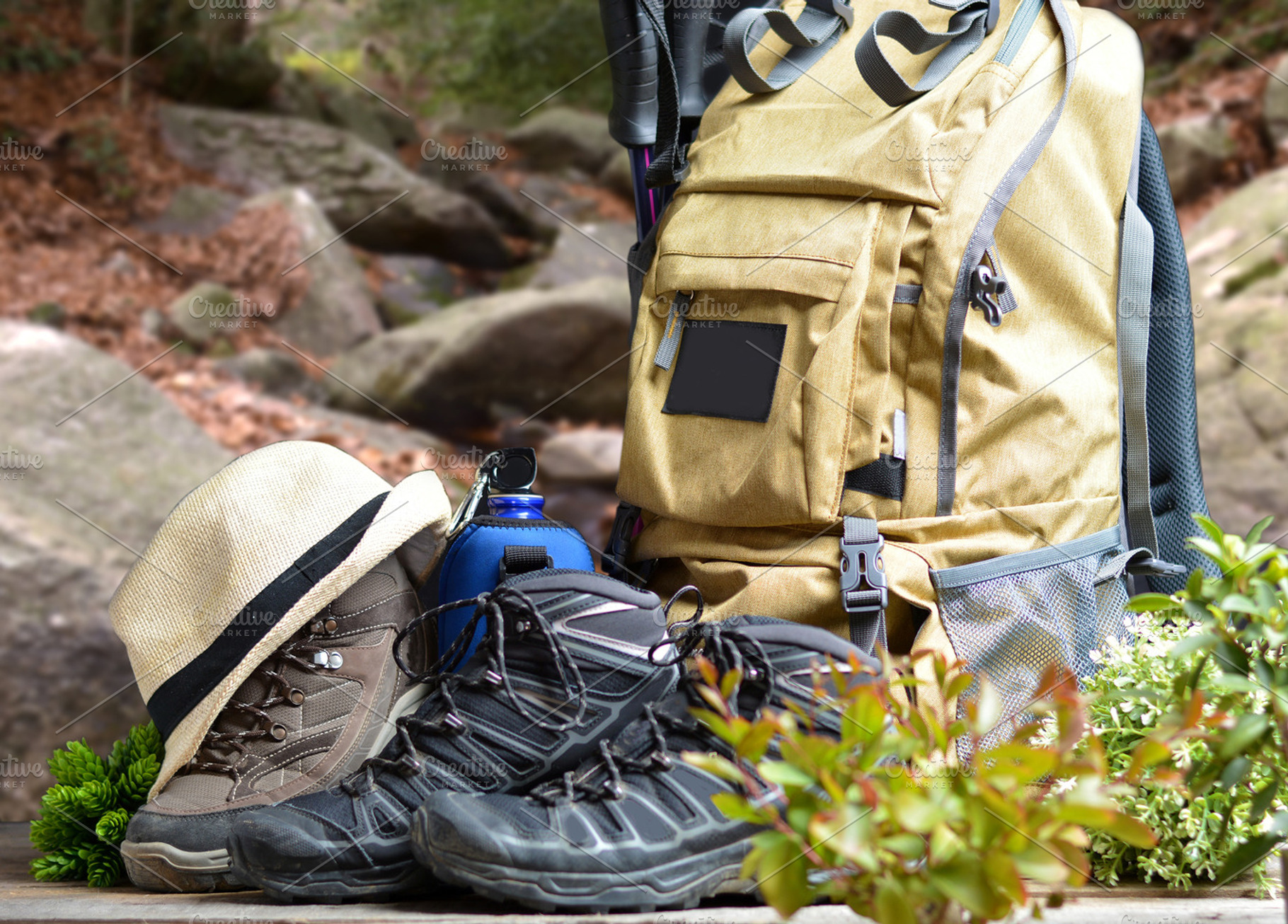 Backpack hiking featuring backpack, hiking, and travel, a Sports & Recreation Photo by expressiovisual