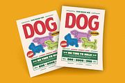 Dog Walkers Flyer, a Flyer Template by megarez (Thumbnail 2 of 3)