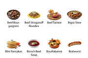 European Food - PNG Asset Bundle, a Food Illustration by Nurlan's shop (Thumbnail 2 of 6)