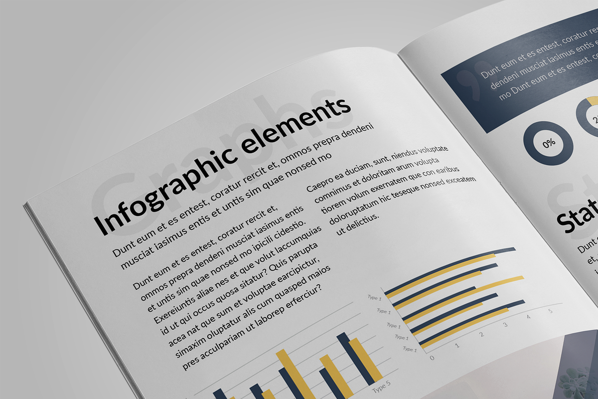 Modern Business A4 Brochure, a Brochure Template by Print design (Photo 6 of 9)