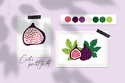 Figs pattern collection, a Pattern Graphic by Yamurchik (Thumbnail 9 of 13)