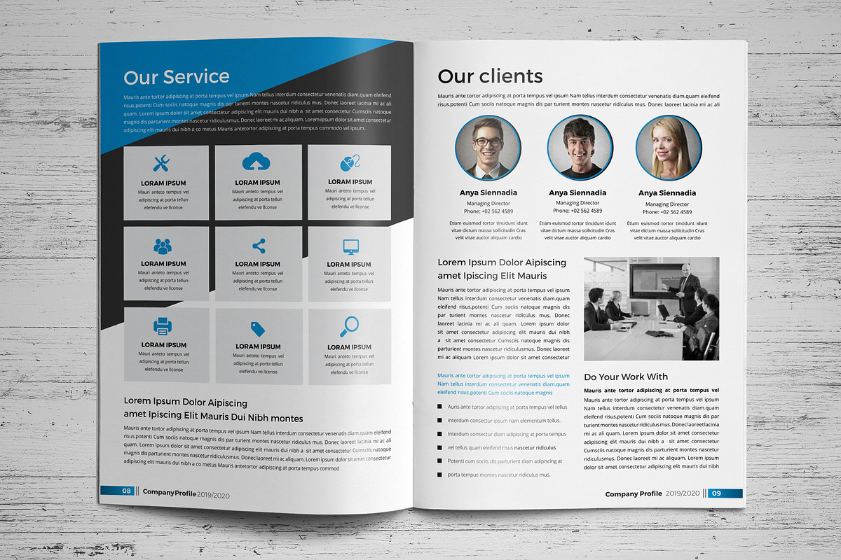 Company Profile Template V6, a Brochure Template by JanySultana (Photo 5 of 14)