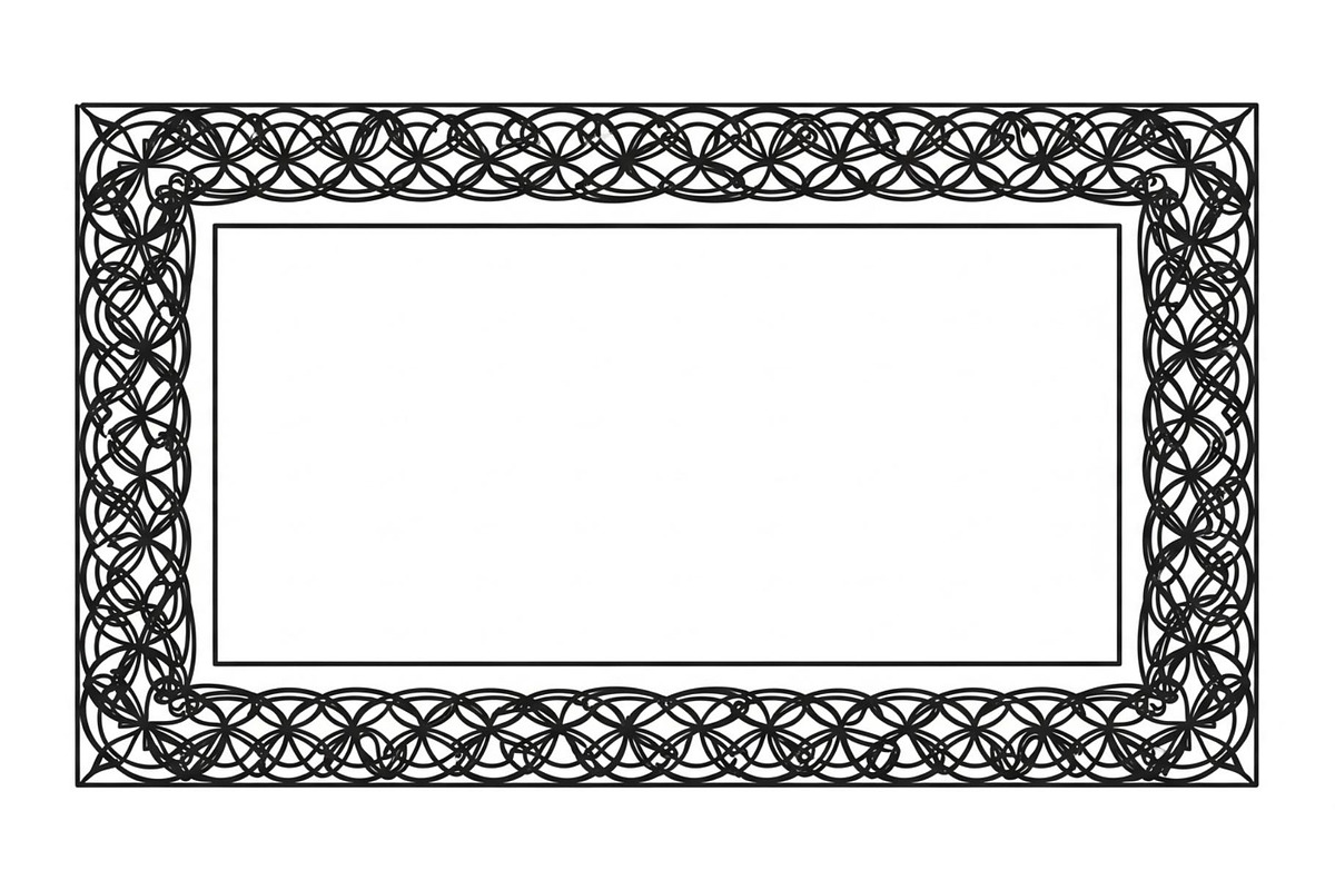 Decorative Rectangle Frame Bundle, an Illustration by Designs_River (Photo 25 of 31)