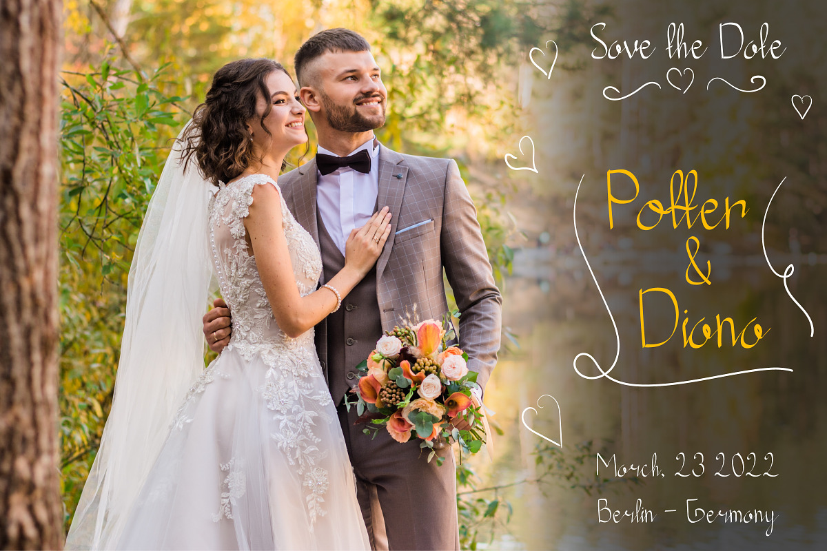 Shabrina - Brush Script Wedding Font, a Script Font by Inventype Studio (Photo 6 of 9)