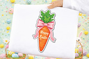 Happy Easter Carrot PNG, an Illustration by Black Bird Studio (Thumbnail 1 of 3)