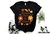 Teacher Boho Floral SVG PNG Bundle, an Illustration by Ya_ Design Store (Thumbnail 11 of 17)