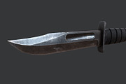 KABAR Combat Knife, an Object 3D Model by GamePoly (Thumbnail 2 of 8)