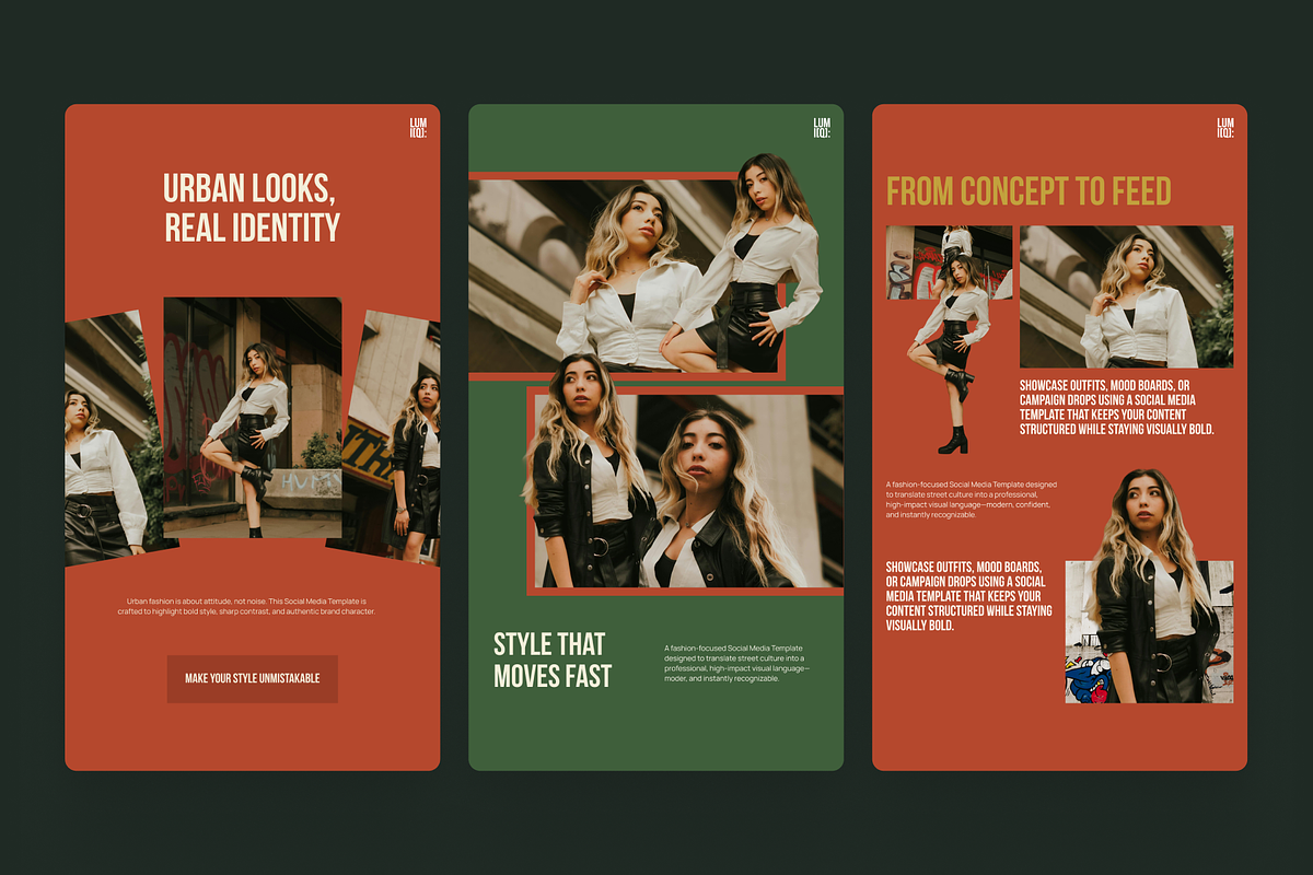 Lumiq - Fashion Style Social Media, a Social Media Template by SLAB! Design (Photo 5 of 8)