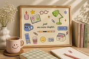 Cozy Reading Character Collection, an Education Illustration by Alina Sh (Thumbnail 9 of 9)